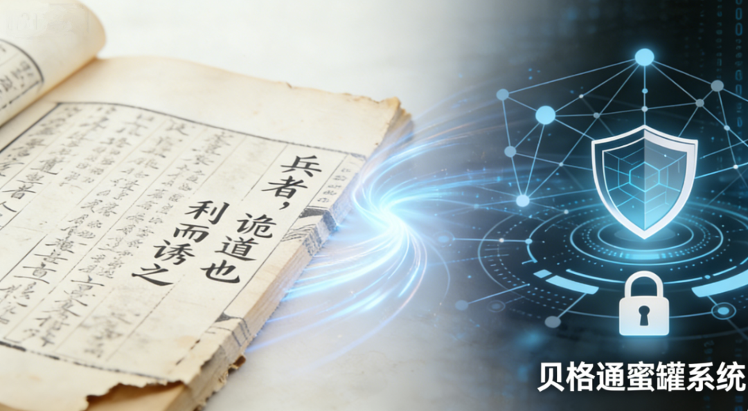 承孙子兵法 “诡道”“诱敌” 之智，贝格通为主动防御，护核心资产安全